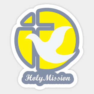 Cross and Holyspirit Sticker